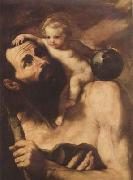 Jusepe de Ribera St Christopher (mk08) oil